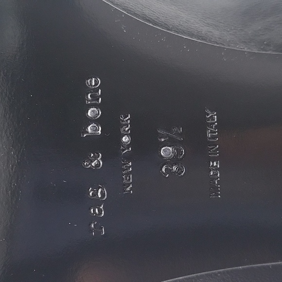 1066- Rag & Bone New York Beha Chelsea Made In Italy Size 9.5 NWT - Picture 15 of 15